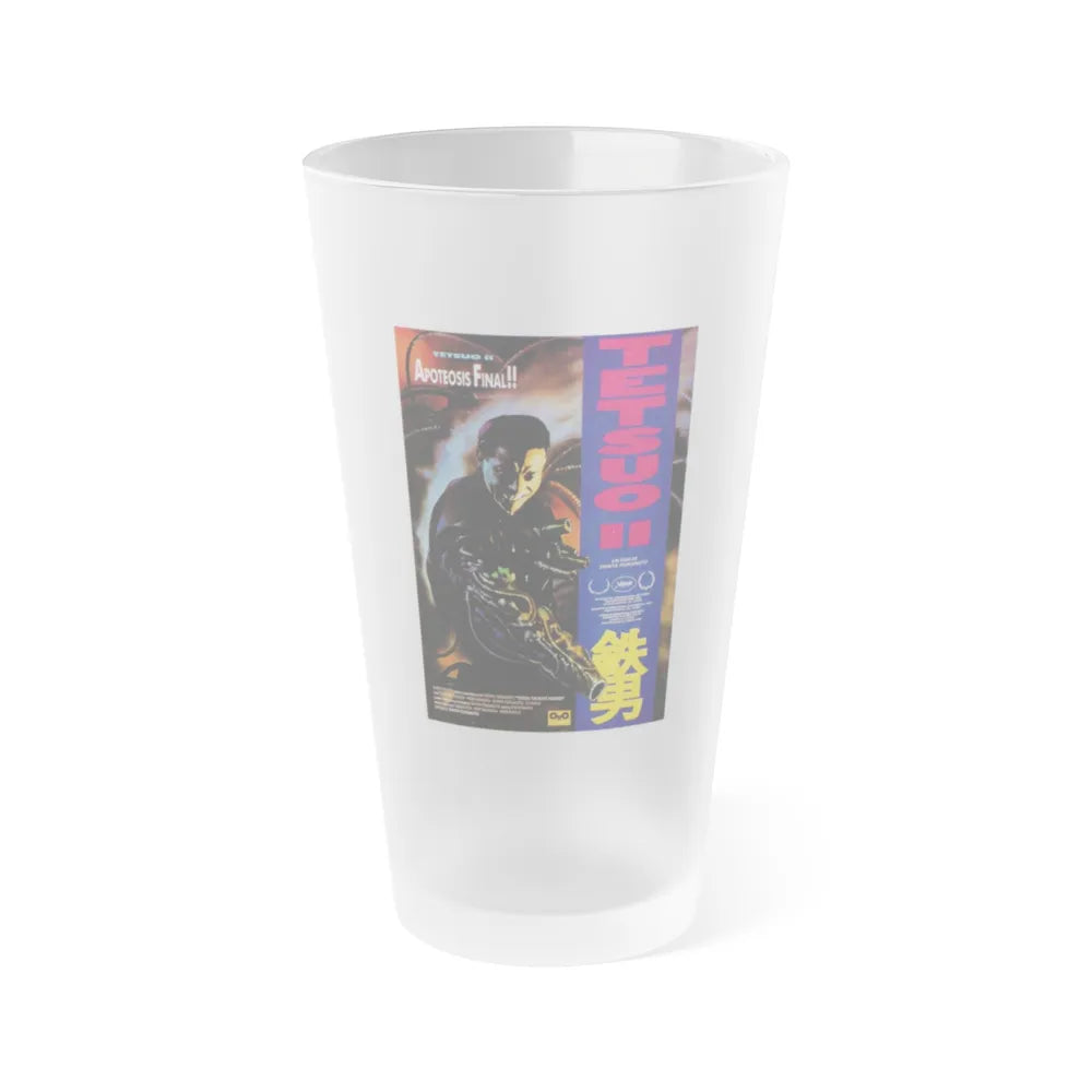 TETSUO II (2) 1992 Movie Poster - Frosted Pint Glass 16oz-Go Mug Yourself