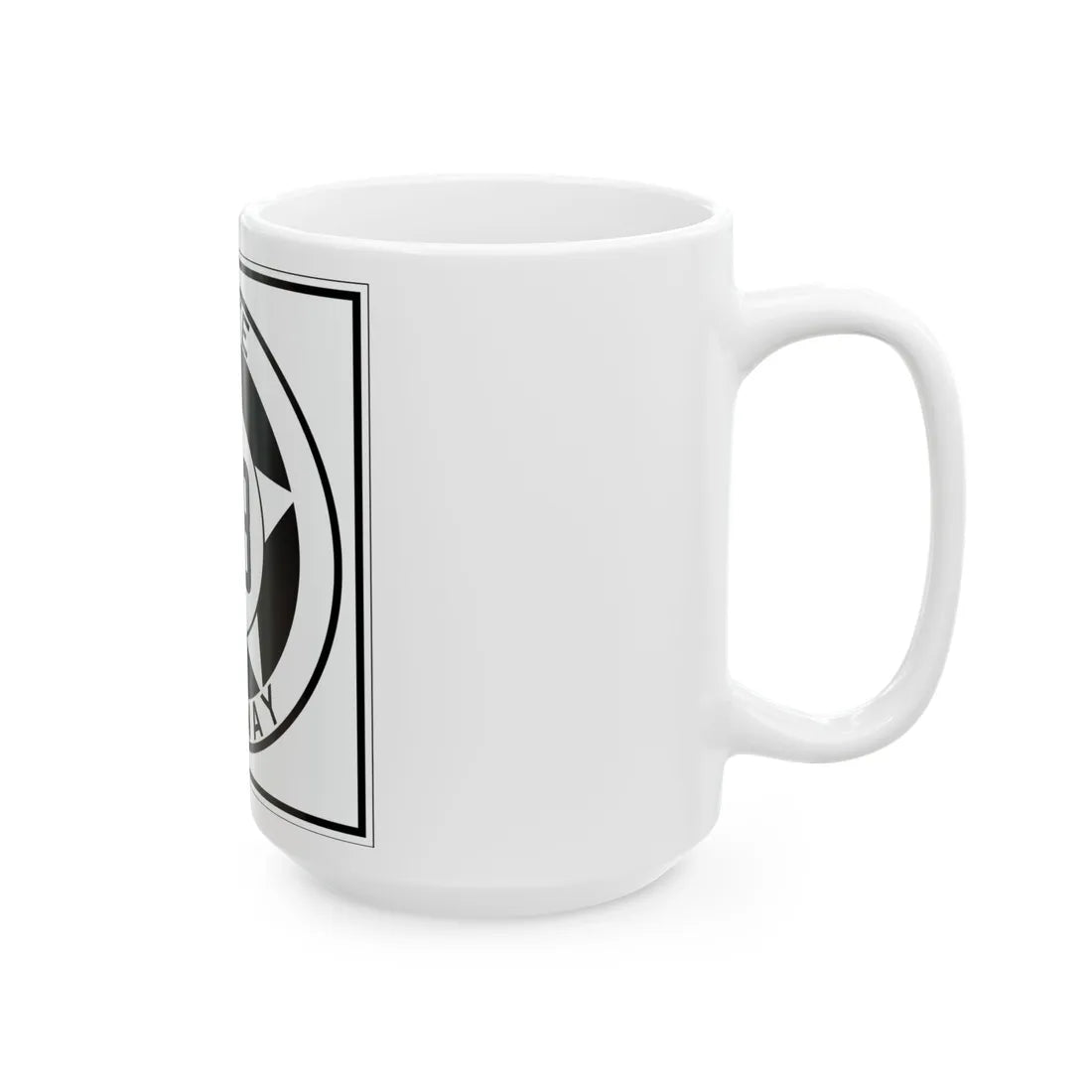 Texas 118 1935 (Texas) (Road Sign) White Coffee Mug - Go Mug Yourself