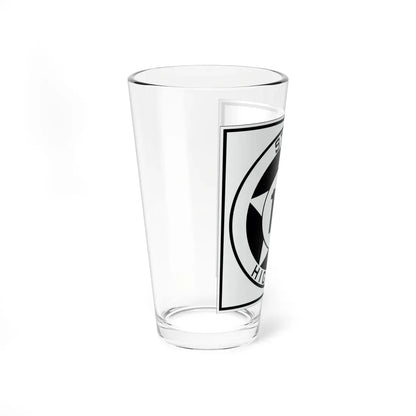 Texas 13 1935 (Texas) (Road Sign) Pint Glass 16oz - Go Mug Yourself