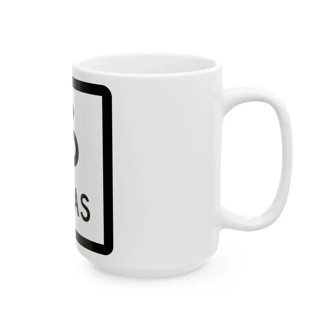 Texas 16 (Texas) (Road Sign) White Coffee Mug - Go Mug Yourself