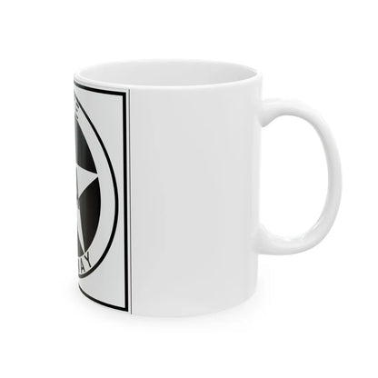 Texas 20A 1917 (Texas) (Road Sign) White Coffee Mug - Go Mug Yourself