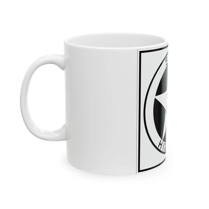 Texas 21 1917 (Texas) (Road Sign) White Coffee Mug - Go Mug Yourself