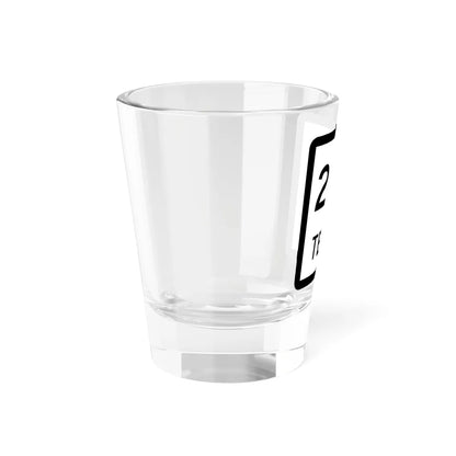 Texas 248 (Texas) (Road Sign) Shot Glass 1.5oz - Go Mug Yourself