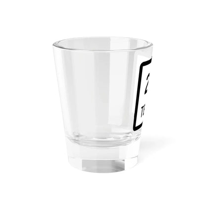 Texas 251 (Texas) (Road Sign) Shot Glass 1.5oz - Go Mug Yourself