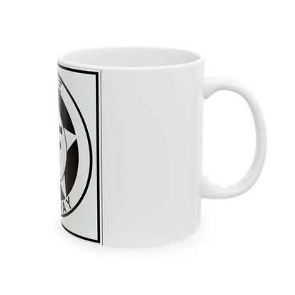 Texas 2F 1935 (Texas) (Road Sign) White Coffee Mug - Go Mug Yourself