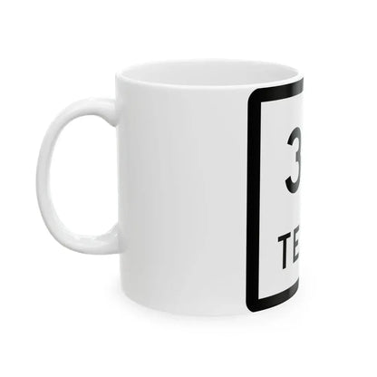 Texas 301 (Texas) (Road Sign) White Coffee Mug - Go Mug Yourself