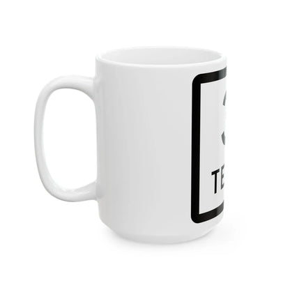 Texas 31 (Texas) (Road Sign) White Coffee Mug - Go Mug Yourself