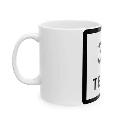 Texas 311 (Texas) (Road Sign) White Coffee Mug - Go Mug Yourself