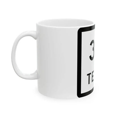 Texas 312 (Texas) (Road Sign) White Coffee Mug - Go Mug Yourself
