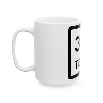 Texas 326 (Texas) (Road Sign) White Coffee Mug - Go Mug Yourself