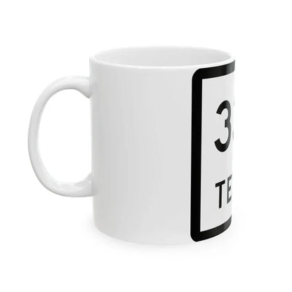 Texas 330 (Texas) (Road Sign) White Coffee Mug - Go Mug Yourself