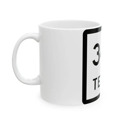 Texas 342 (Texas) (Road Sign) White Coffee Mug - Go Mug Yourself