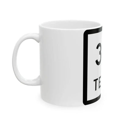 Texas 351 (Texas) (Road Sign) White Coffee Mug - Go Mug Yourself
