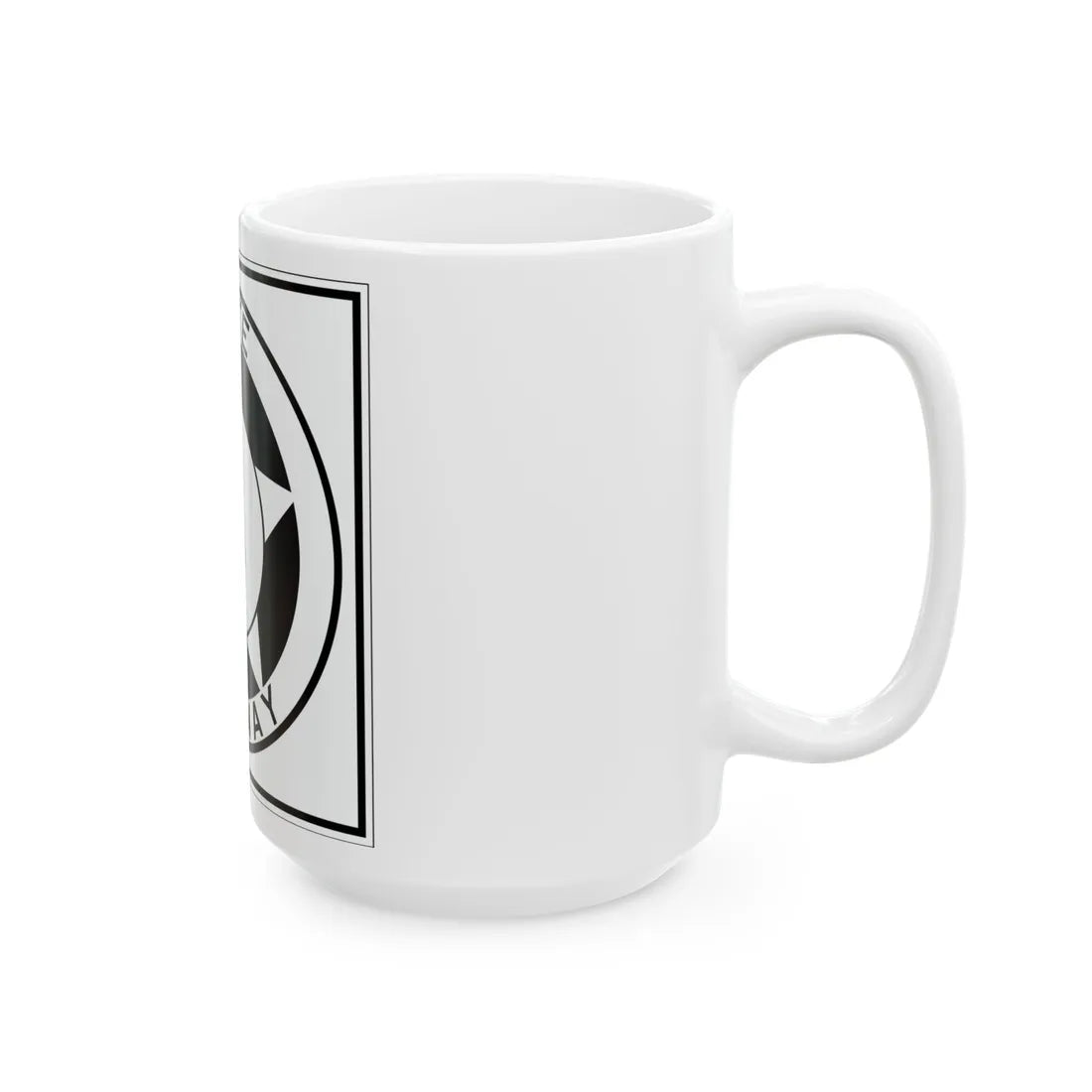 Texas 4 1935 (Texas) (Road Sign) White Coffee Mug - Go Mug Yourself