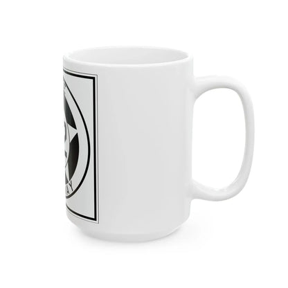 Texas 42 1935 (Texas) (Road Sign) White Coffee Mug - Go Mug Yourself