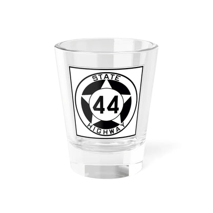 Texas 44 1935 (Texas) (Road Sign) Shot Glass 1.5oz 1.5oz - Go Mug Yourself