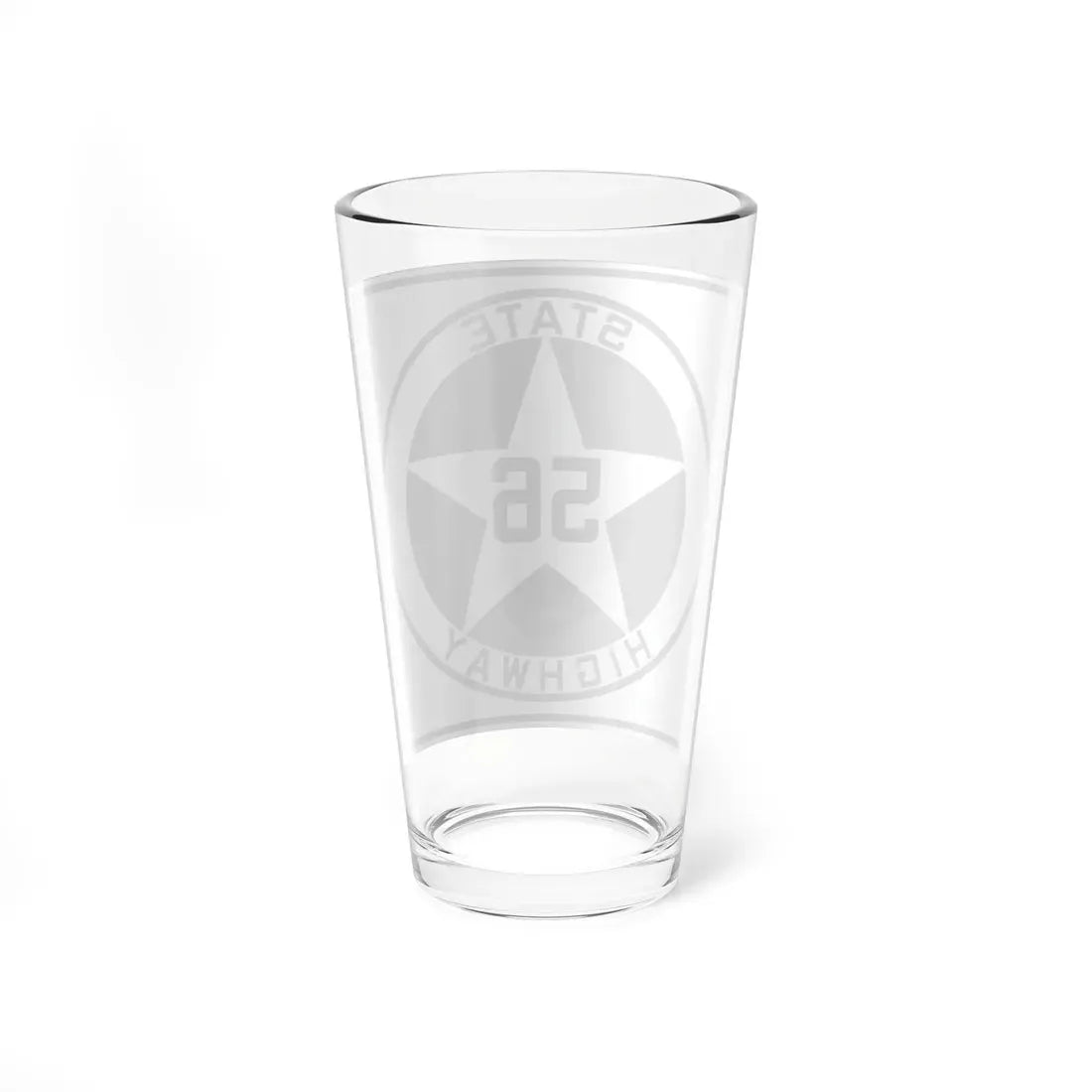 Texas 56 1917 (Texas) (Road Sign) Pint Glass 16oz - Go Mug Yourself