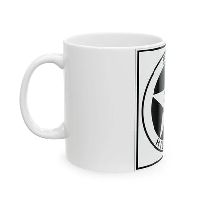 Texas 5B 1917 (Texas) (Road Sign) White Coffee Mug - Go Mug Yourself