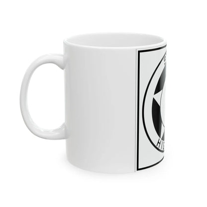 Texas 7 1935 (Texas) (Road Sign) White Coffee Mug - Go Mug Yourself