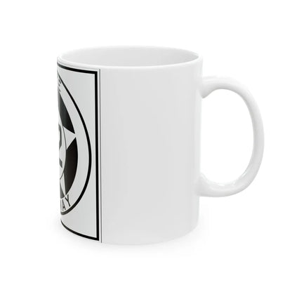Texas 72 1935 (Texas) (Road Sign) White Coffee Mug - Go Mug Yourself