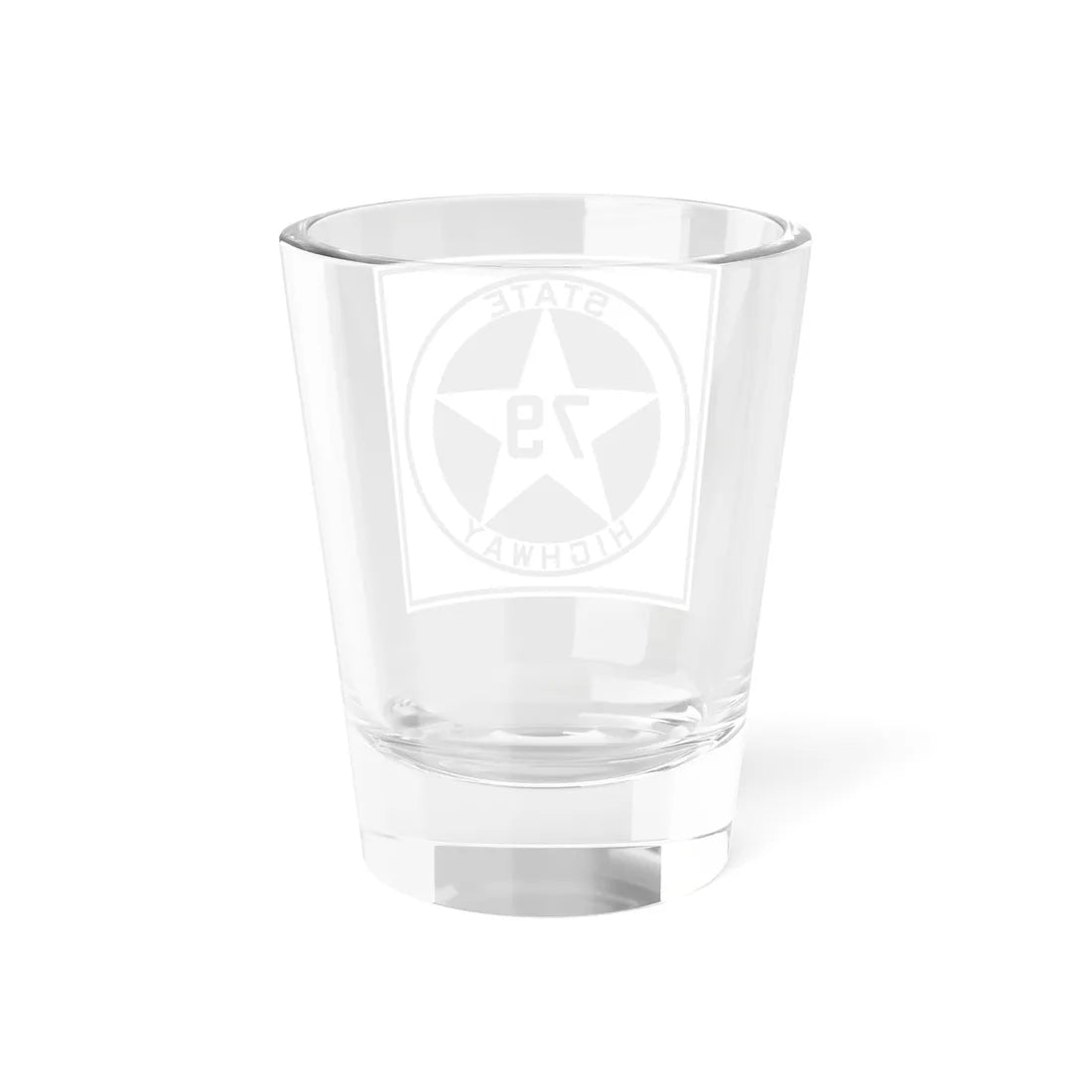 Texas 79 1917 (Texas) (Road Sign) Shot Glass 1.5oz - Go Mug Yourself