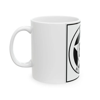 Texas 84 1935 (Texas) (Road Sign) White Coffee Mug - Go Mug Yourself