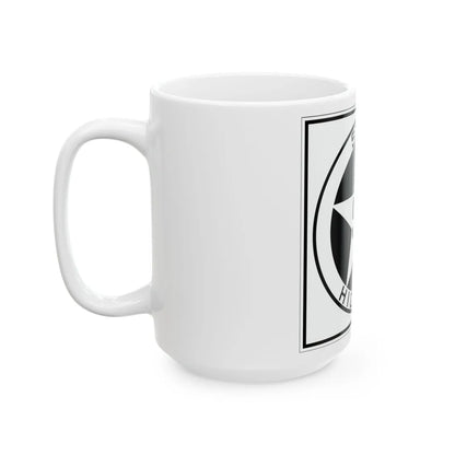 Texas 90 1917 (Texas) (Road Sign) White Coffee Mug - Go Mug Yourself