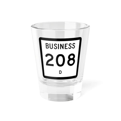 Texas Business 208-B (Texas) (Road Sign) Shot Glass 1.5oz 1.5oz - Go Mug Yourself