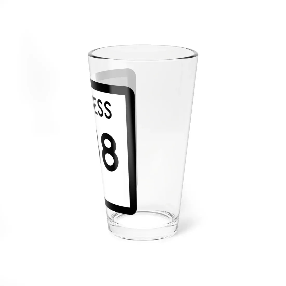 Texas Business 288-B (Texas) (Road Sign) Pint Glass 16oz - Go Mug Yourself