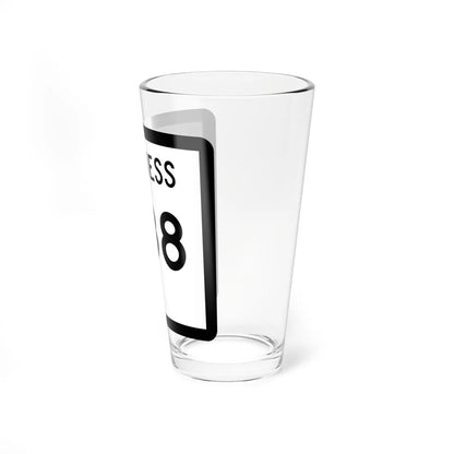 Texas Business 288 (Texas) (Road Sign) Pint Glss 16oz - Go Mug Yourself
