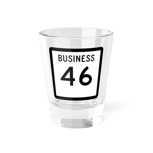 Texas Business 46 (Texas) (Road Sign) Shot Glass 1.5oz 1.5oz - Go Mug Yourself