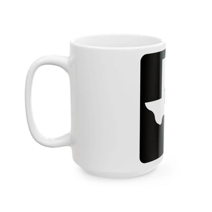 Texas Business FM 1431 (Texas) (Road Sign) White Coffee Mug - Go Mug Yourself