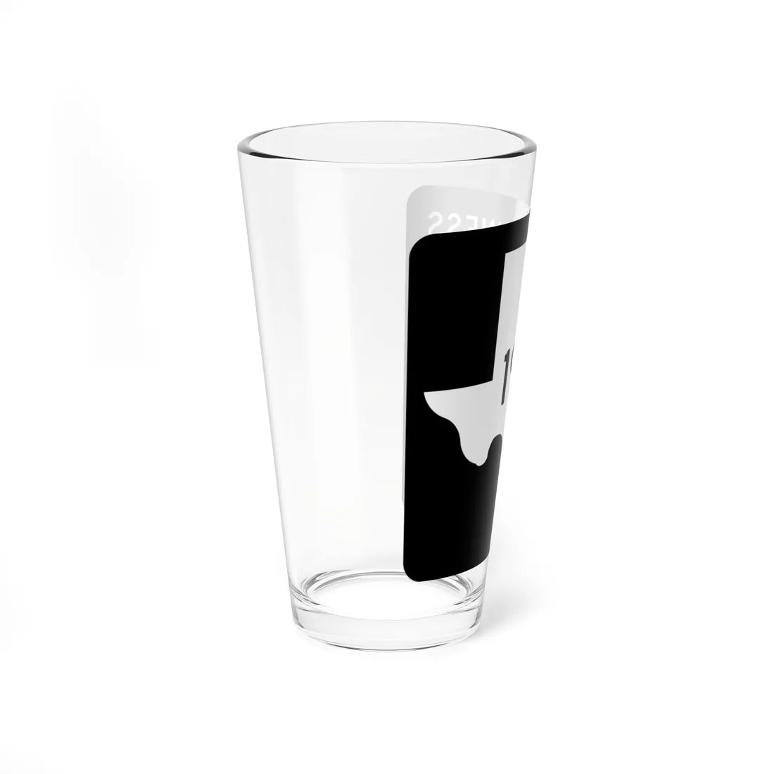 Texas Business FM 1960-A (Texas) (Road Sign) Pint Glass 16oz - Go Mug Yourself