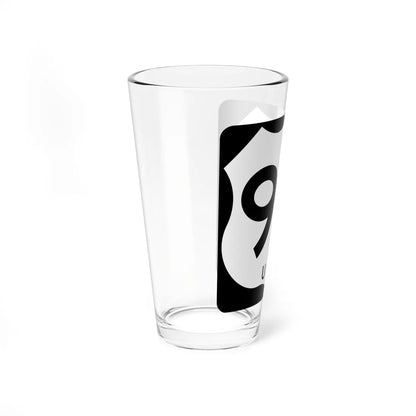 Texas Business US 90-U (Texas) (Road Sign) Pint Glass 16oz - Go Mug Yourself