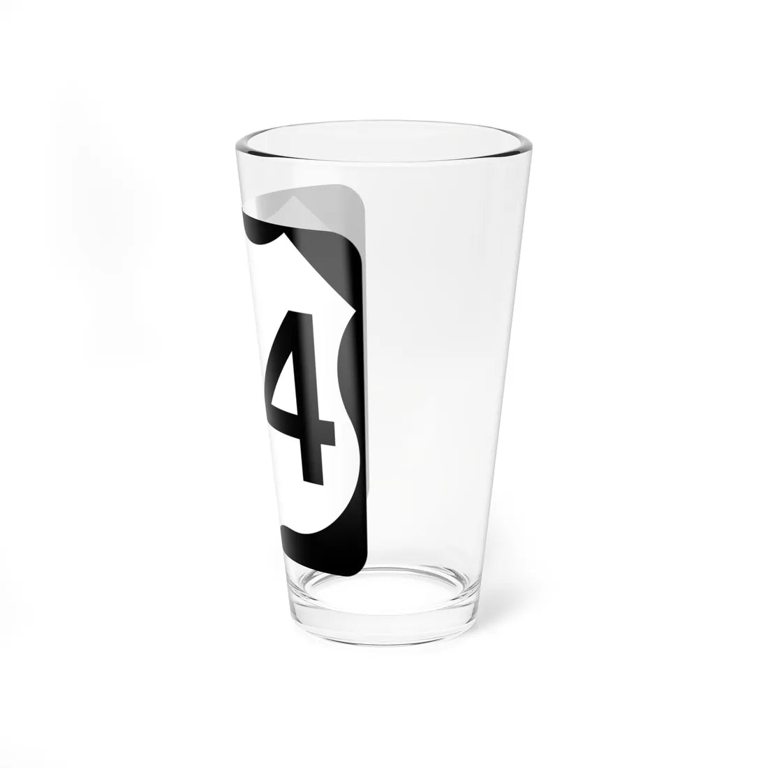 Texas Business US XX-X (Texas) (Road Sign) Pint Glass 16oz - Go Mug Yourself