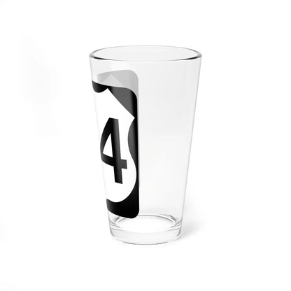 Texas Business US XX-X (Texas) (Road Sign) Pint Glass 16oz - Go Mug Yourself