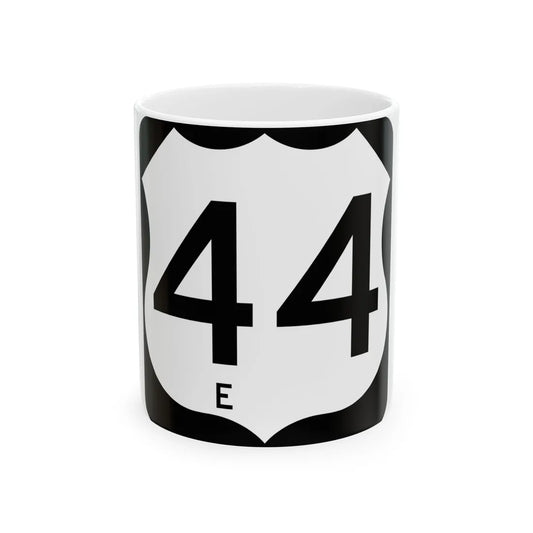 Texas Business US XX-X (Texas) (Road Sign) White Coffee Mug 11oz - Go Mug Yourself