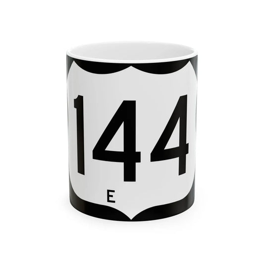 Texas Business US XXX-X (Texas) (Road Sign) White Coffee Mug 11oz - Go Mug Yourself