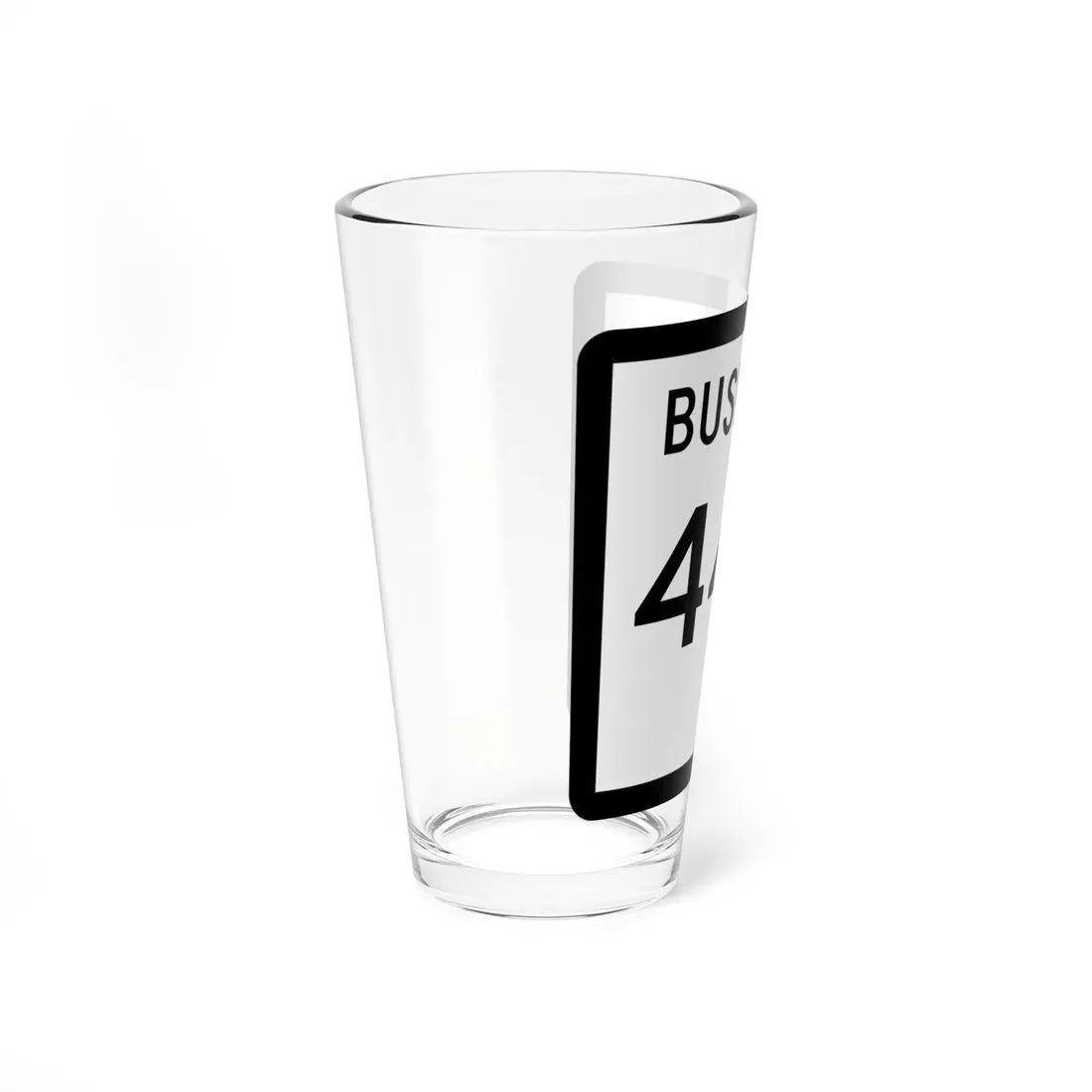 Texas Business XXX-X (Texas) (Road Sign) Pint Glass 16oz - Go Mug Yourself