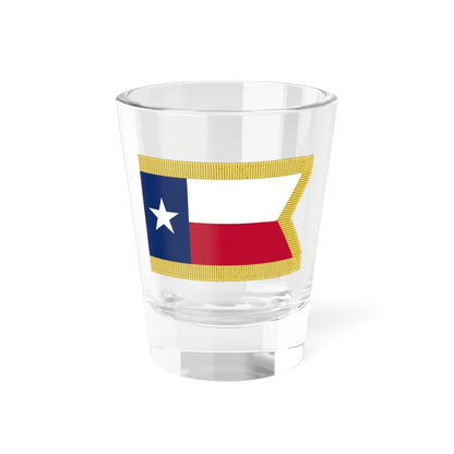 Texas Civil War Guidon (United States) Shot Glass 1.5oz 1.5oz - Go Mug Yourself