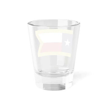 Texas Civil War Guidon (United States) Shot Glass 1.5oz - Go Mug Yourself