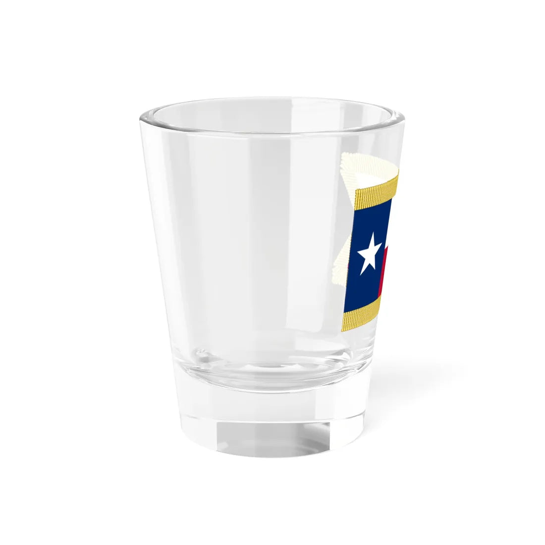 Texas Civil War Guidon (United States) Shot Glass 1.5oz - Go Mug Yourself
