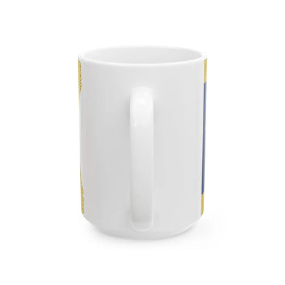 Texas Civil War Guidon (United States) White Coffee Mug - Go Mug Yourself