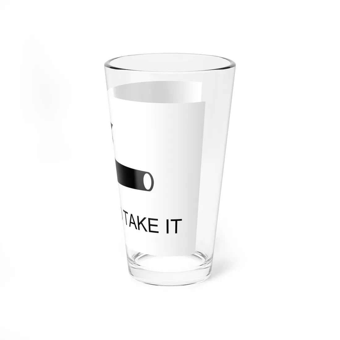 Texas Flag Come and Take It (United States) Pint Glass 16oz - Go Mug Yourself
