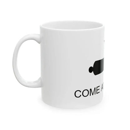 Texas Flag Come and Take It (United States) White Coffee Mug - Go Mug Yourself