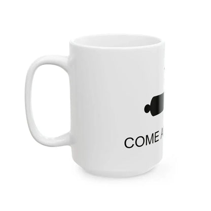 Texas Flag Come and Take It (United States) White Coffee Mug - Go Mug Yourself