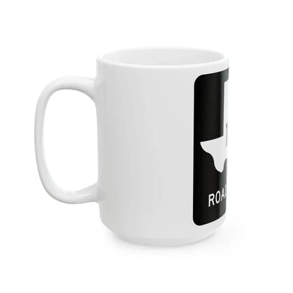 Texas FM 1034 (Texas) (Road Sign) White Coffee Mug - Go Mug Yourself