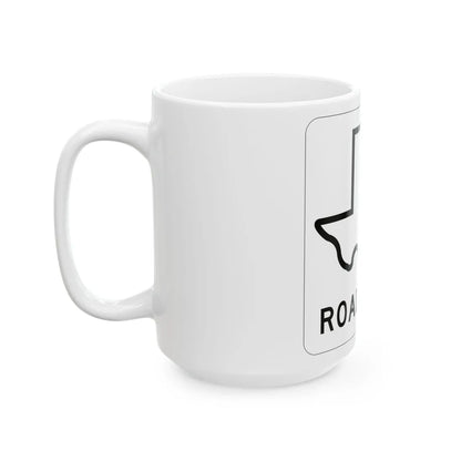 Texas FM 1111 1956 (Texas) (Road Sign) White Coffee Mug - Go Mug Yourself