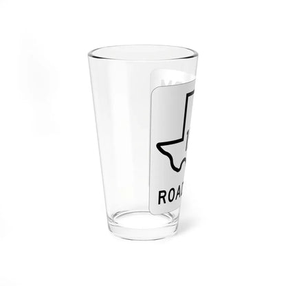 Texas FM 1526 1956 (Texas) (Road Sign) Pint Glass 16oz - Go Mug Yourself