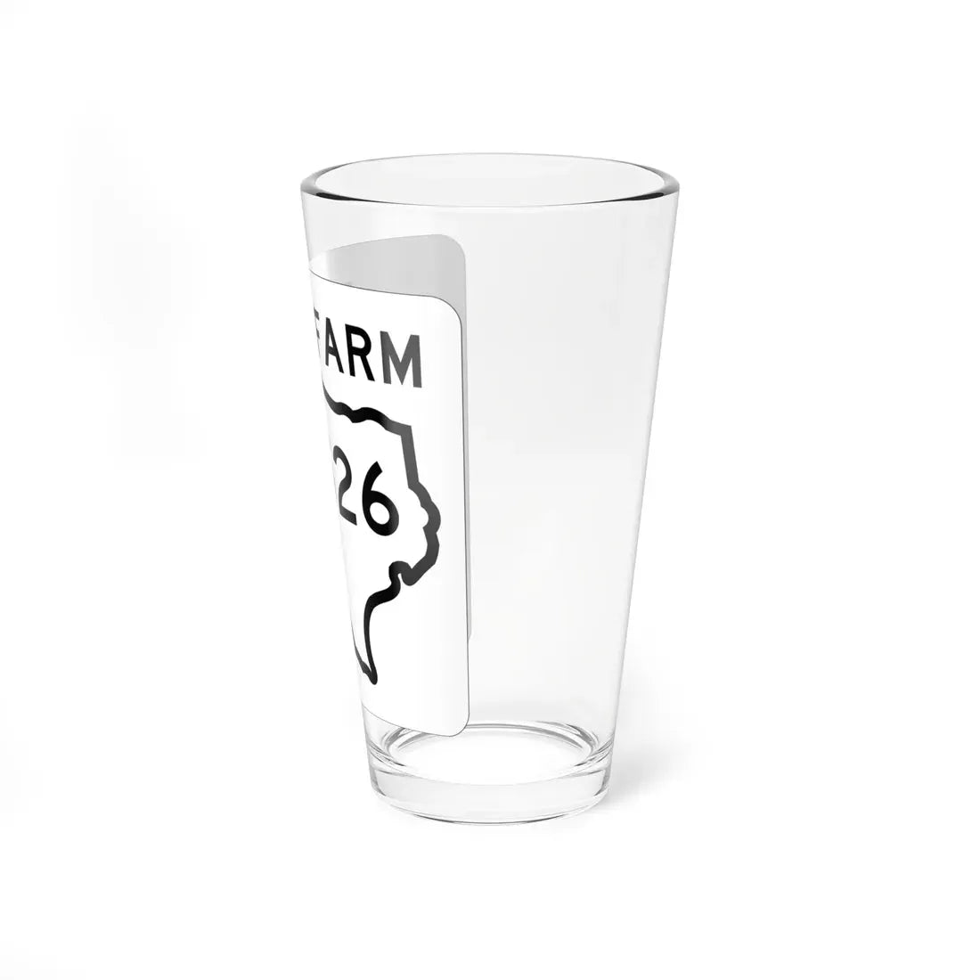 Texas FM 1526 1956 (Texas) (Road Sign) Pint Glass 16oz - Go Mug Yourself